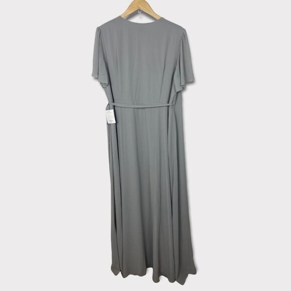 NWT Show Me Your Mumu Noelle Flutter Maxi Wrap Dress Size 2X New With Tags Boho - Picture 4 of 9